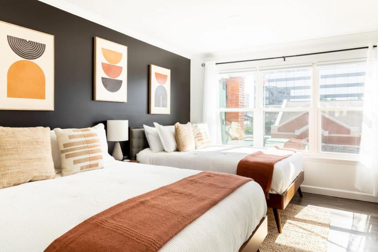 Stylish Downtown Nashville 3 Beds, 1 Bedroom With Private Patio, Parking Eksteriør billede