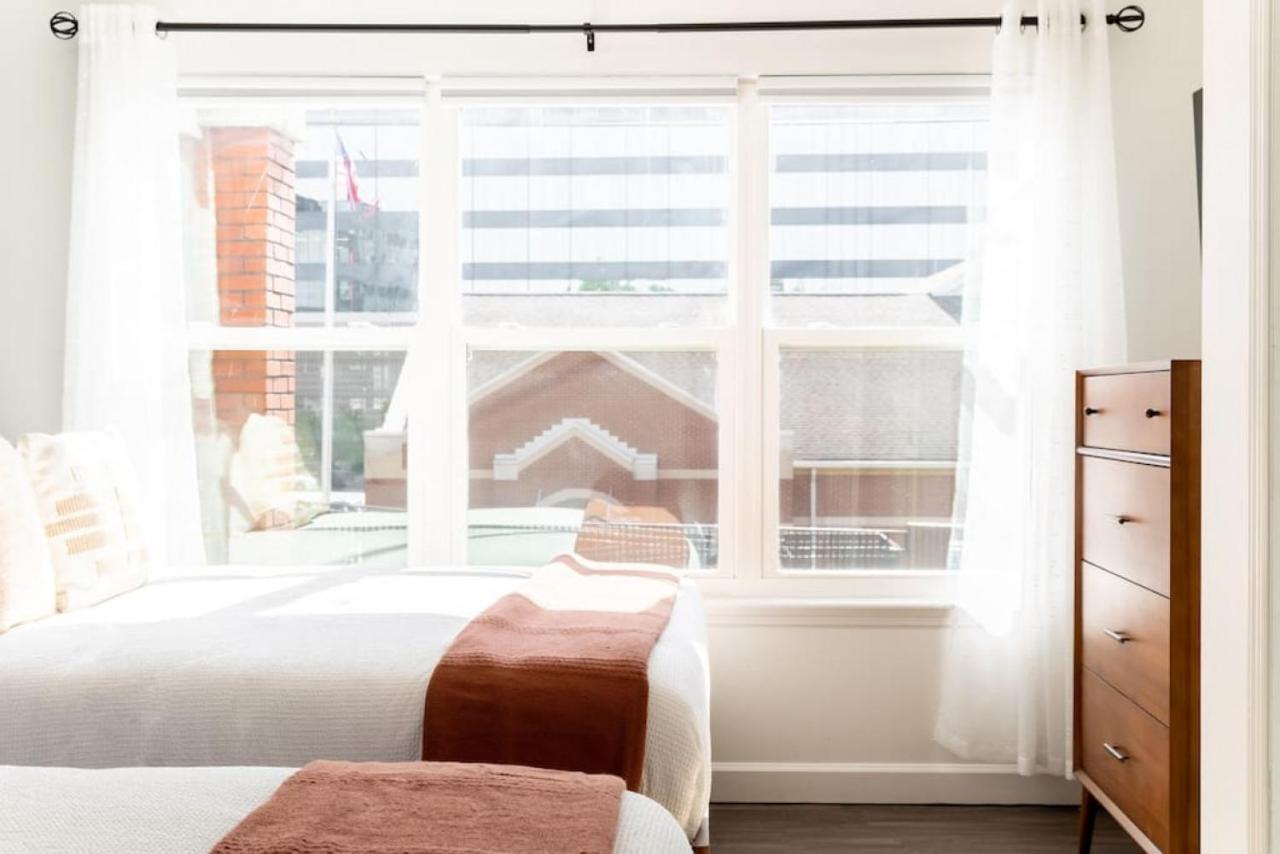 Stylish Downtown Nashville 3 Beds, 1 Bedroom With Private Patio, Parking Eksteriør billede