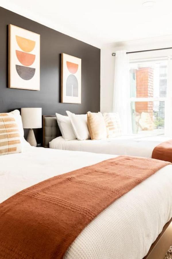 Stylish Downtown Nashville 3 Beds, 1 Bedroom With Private Patio, Parking Eksteriør billede