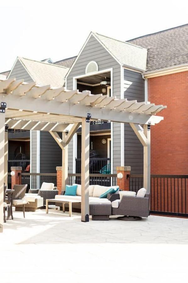 Stylish Downtown Nashville 3 Beds, 1 Bedroom With Private Patio, Parking Eksteriør billede