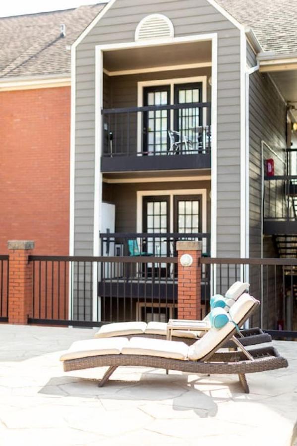 Stylish Downtown Nashville 3 Beds, 1 Bedroom With Private Patio, Parking Eksteriør billede